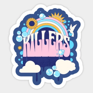 Killers Bubble Sea Sticker